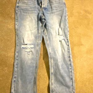 VICI KASON DISTRESSED HIGH RISE DENIM. Brand new with tags, only tried on once.